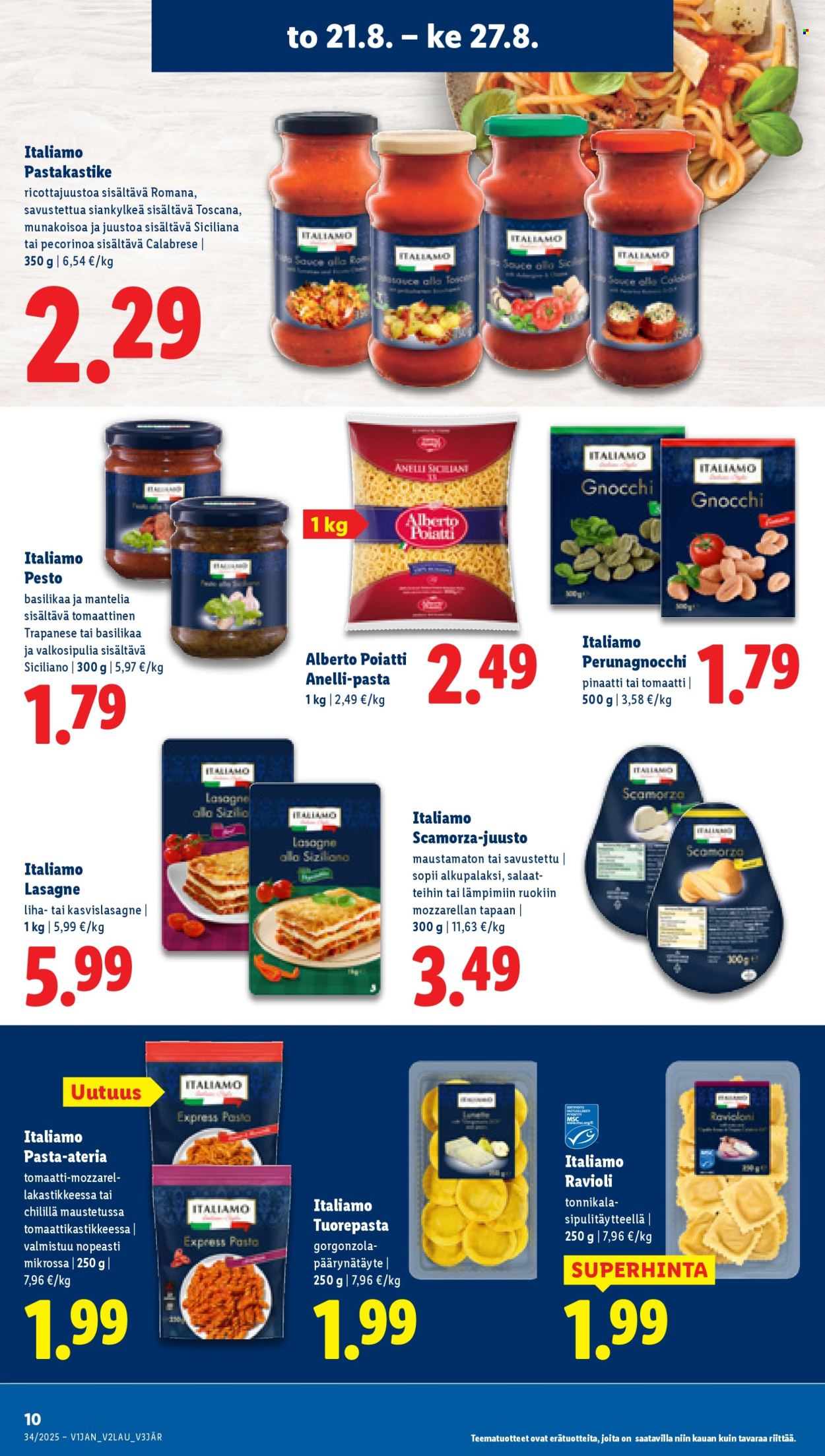 Lidl tarjoukset - 21.08.2025 - 27.08.2025. Sivu 12