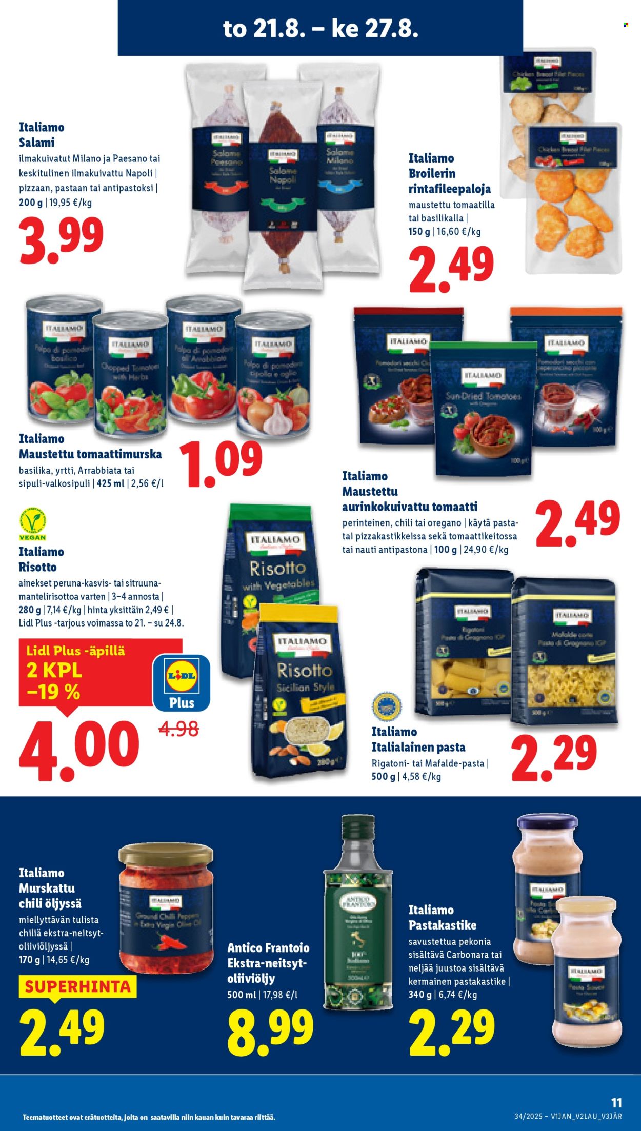 Lidl tarjoukset - 21.08.2025 - 27.08.2025. Sivu 13
