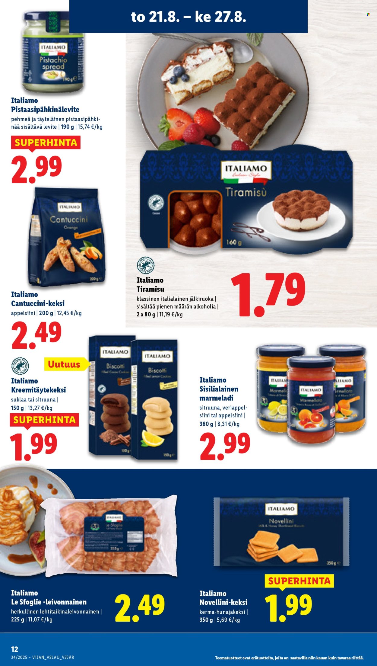 Lidl tarjoukset - 21.08.2025 - 27.08.2025. Sivu 14