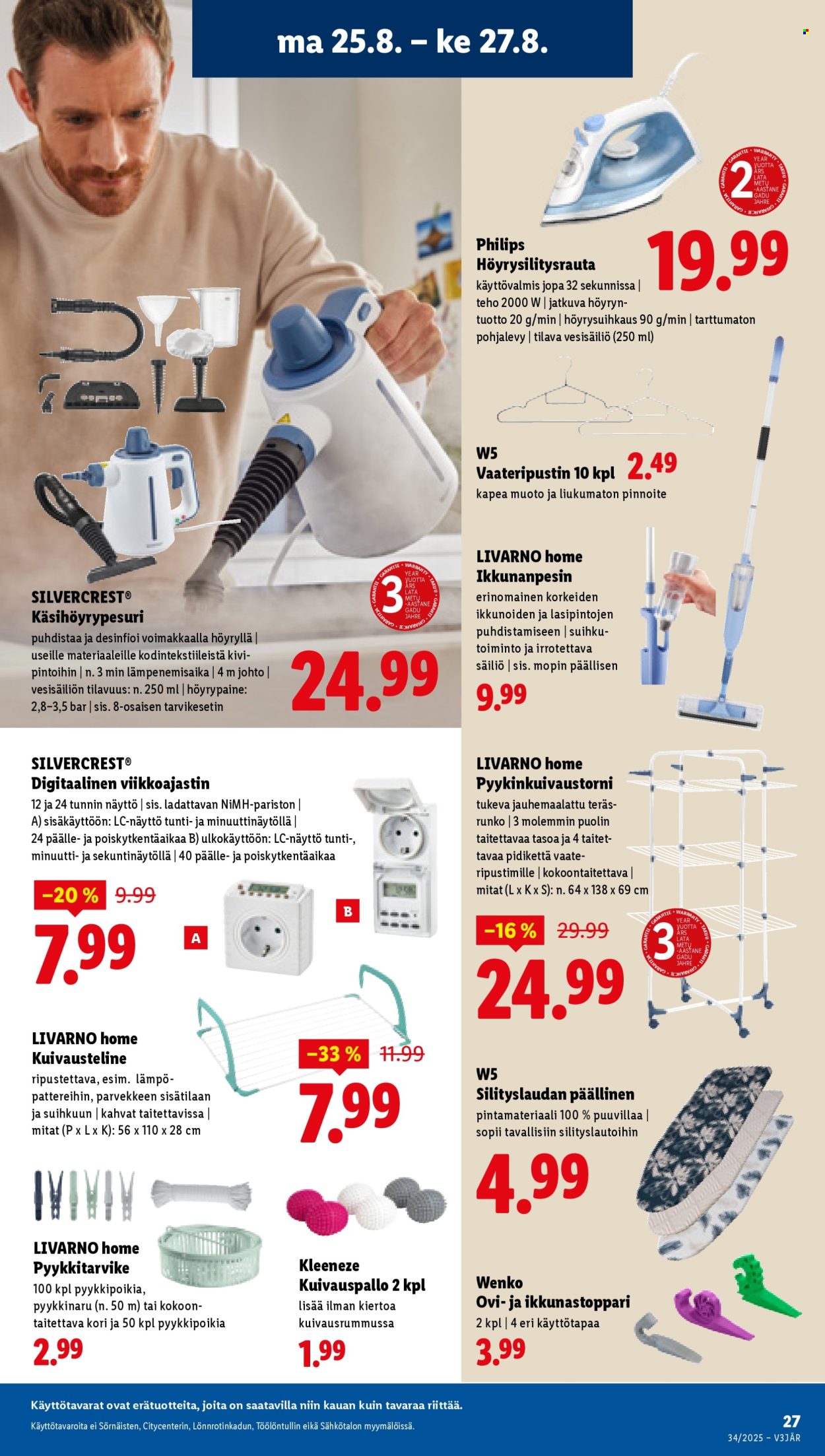 Lidl tarjoukset - 21.08.2025 - 27.08.2025. Sivu 31