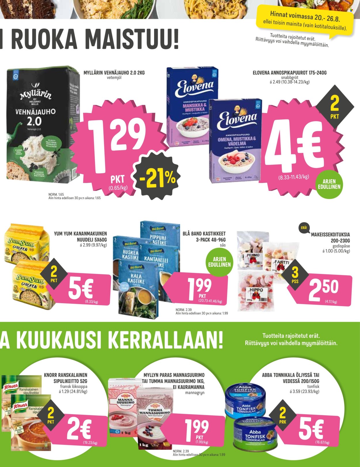 HalpaHalli tarjoukset - 20.08.2025 - 26.08.2025. Sivu 5
