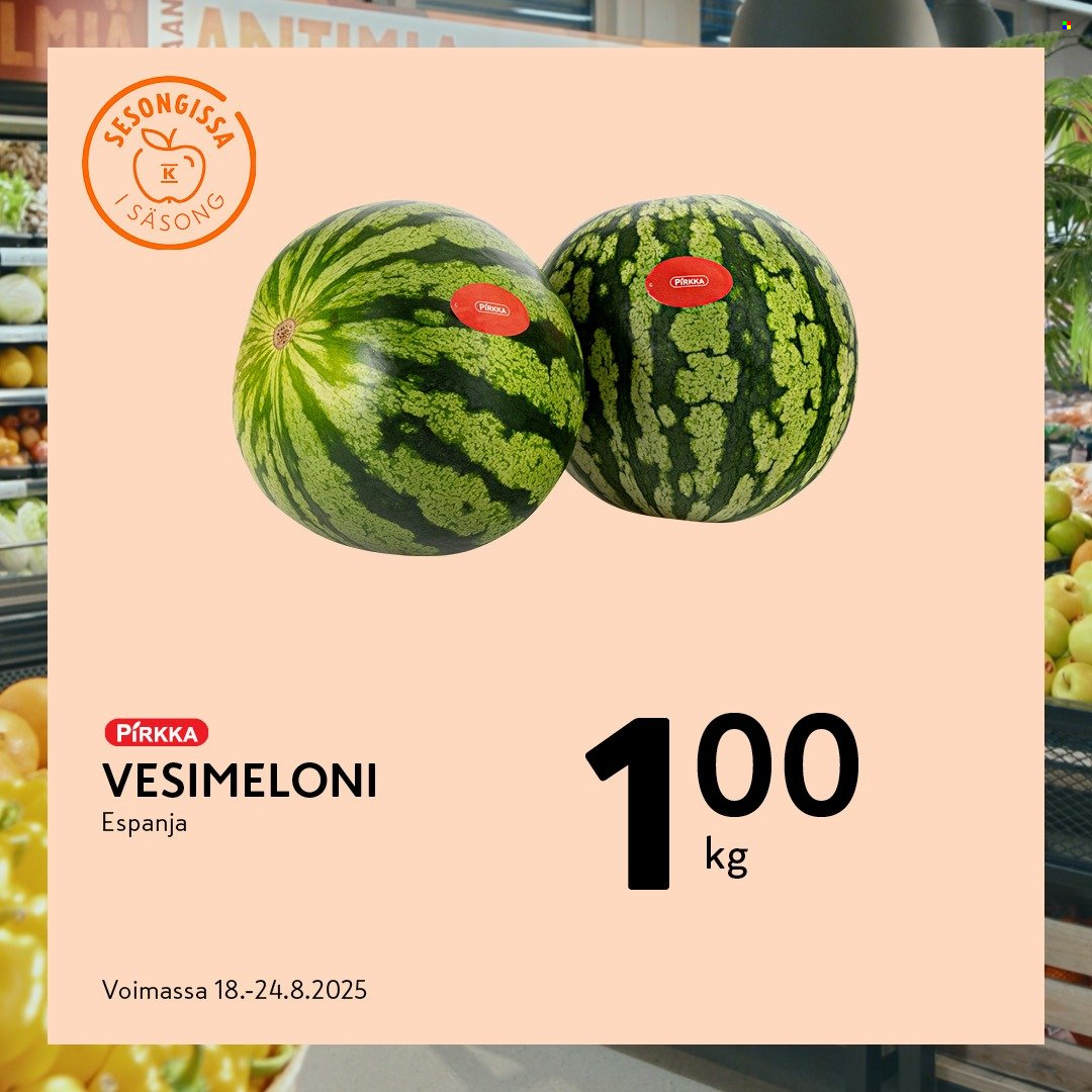 K-market tarjoukset - 18.08.2025 - 24.08.2025. Sivu 6