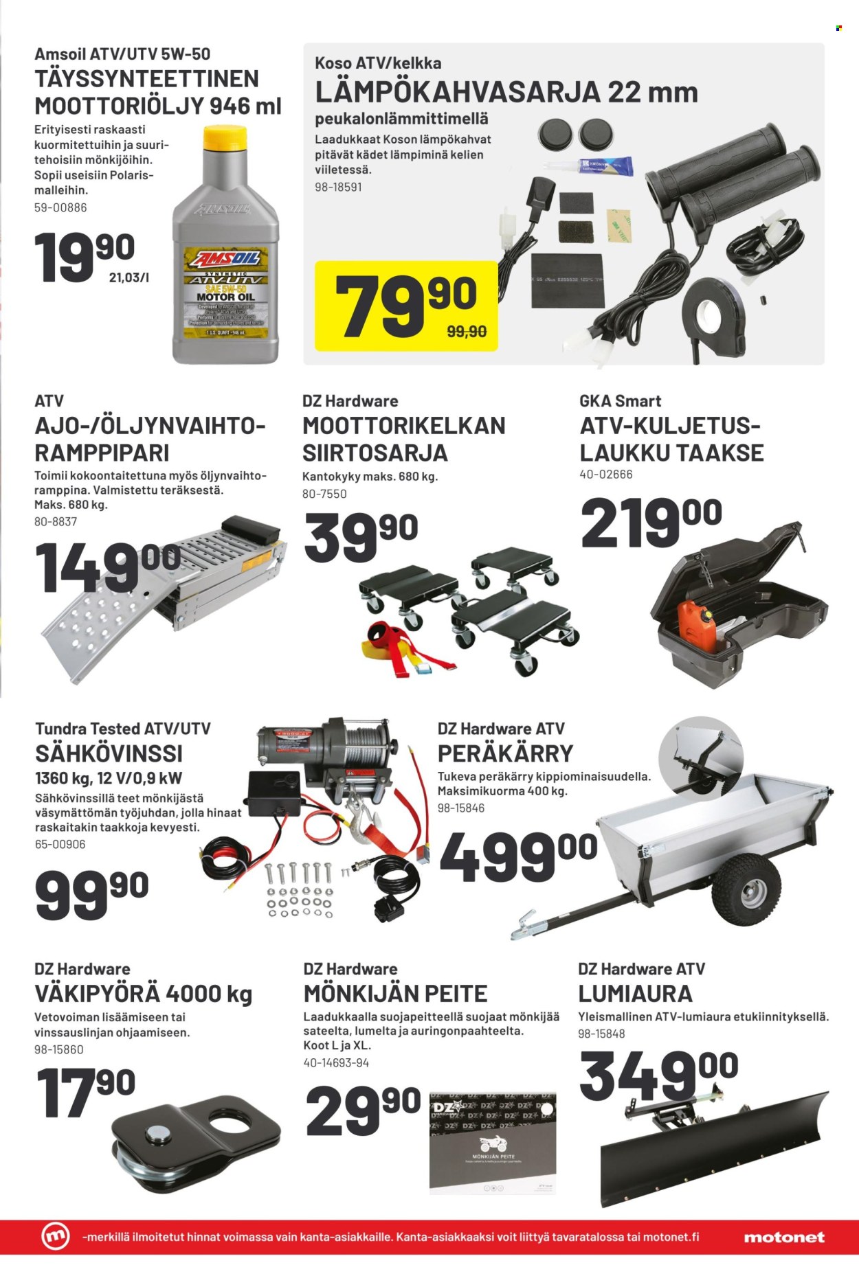 Motonet tarjoukset - 20.08.2025 - 16.09.2025. Sivu 9