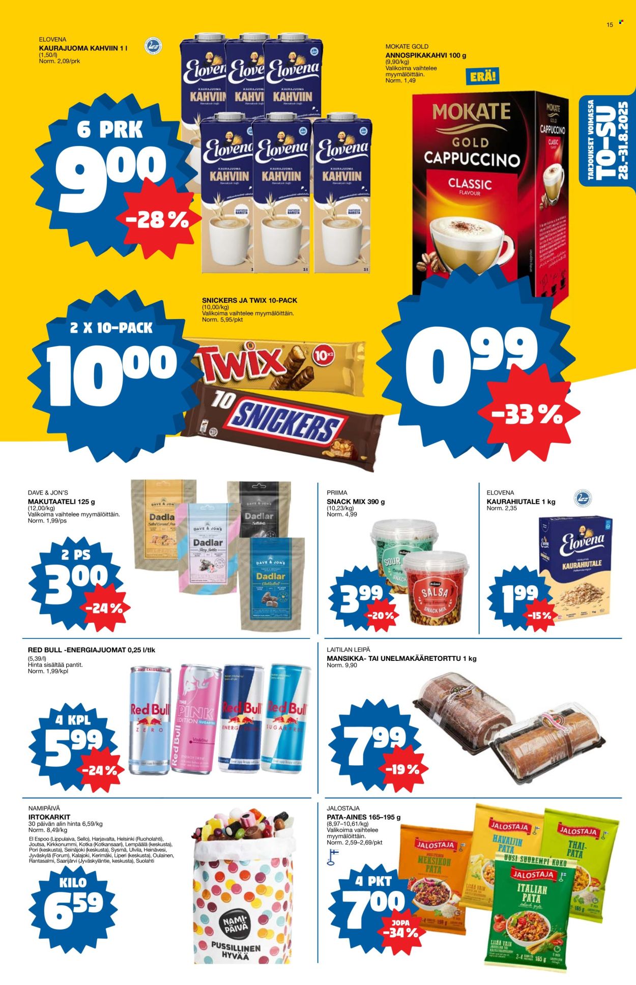 Tokmanni tarjoukset - 25.08.2025 - 31.08.2025. Sivu 15