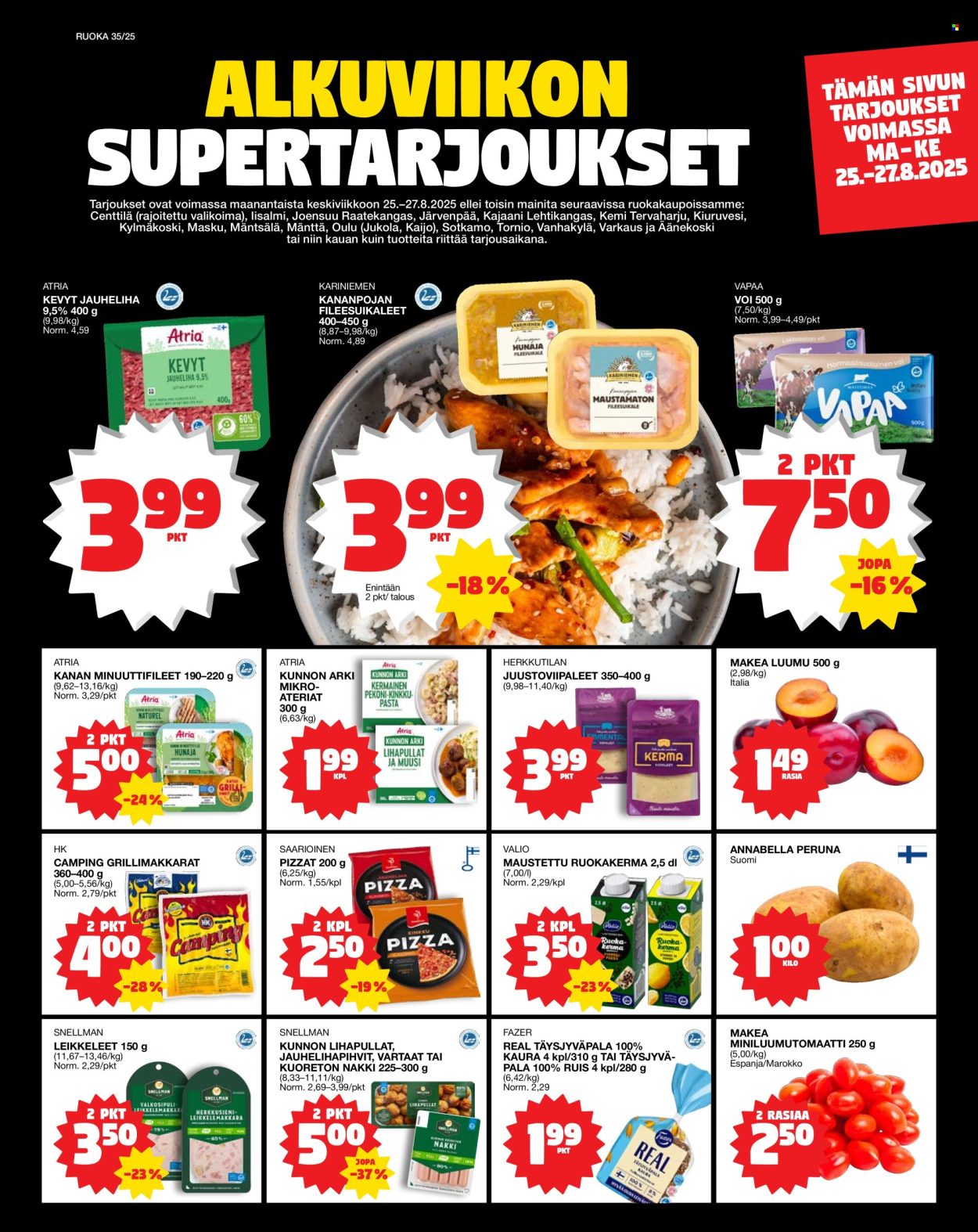 Tokmanni tarjoukset - 25.08.2025 - 27.08.2025. Sivu 1