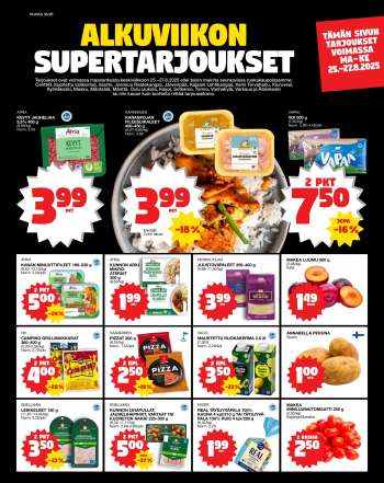 Tokmanni tarjoukset  - 25.08.2025 - 27.08.2025.