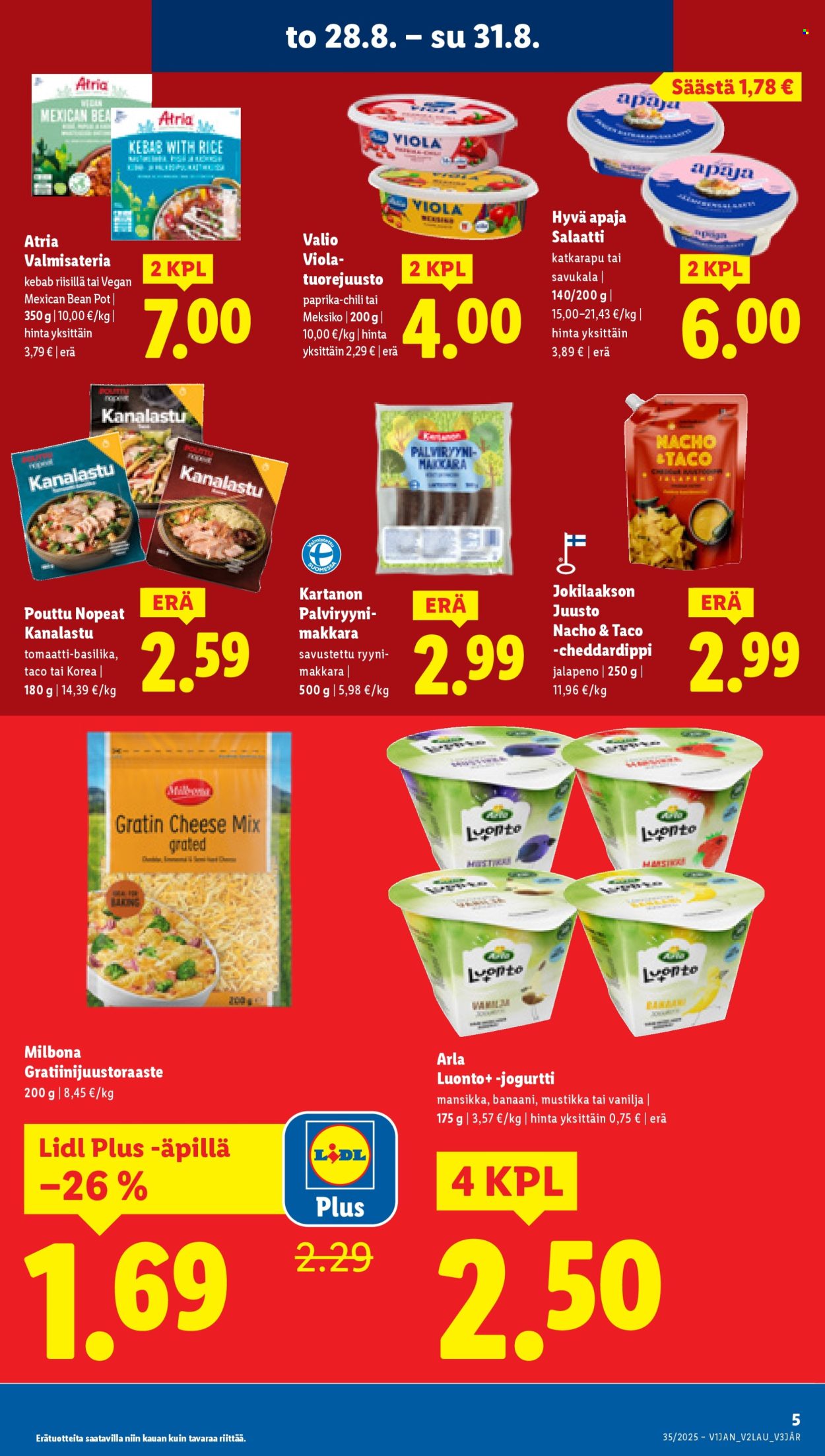 Lidl tarjoukset - 28.08.2025 - 03.09.2025. Sivu 5