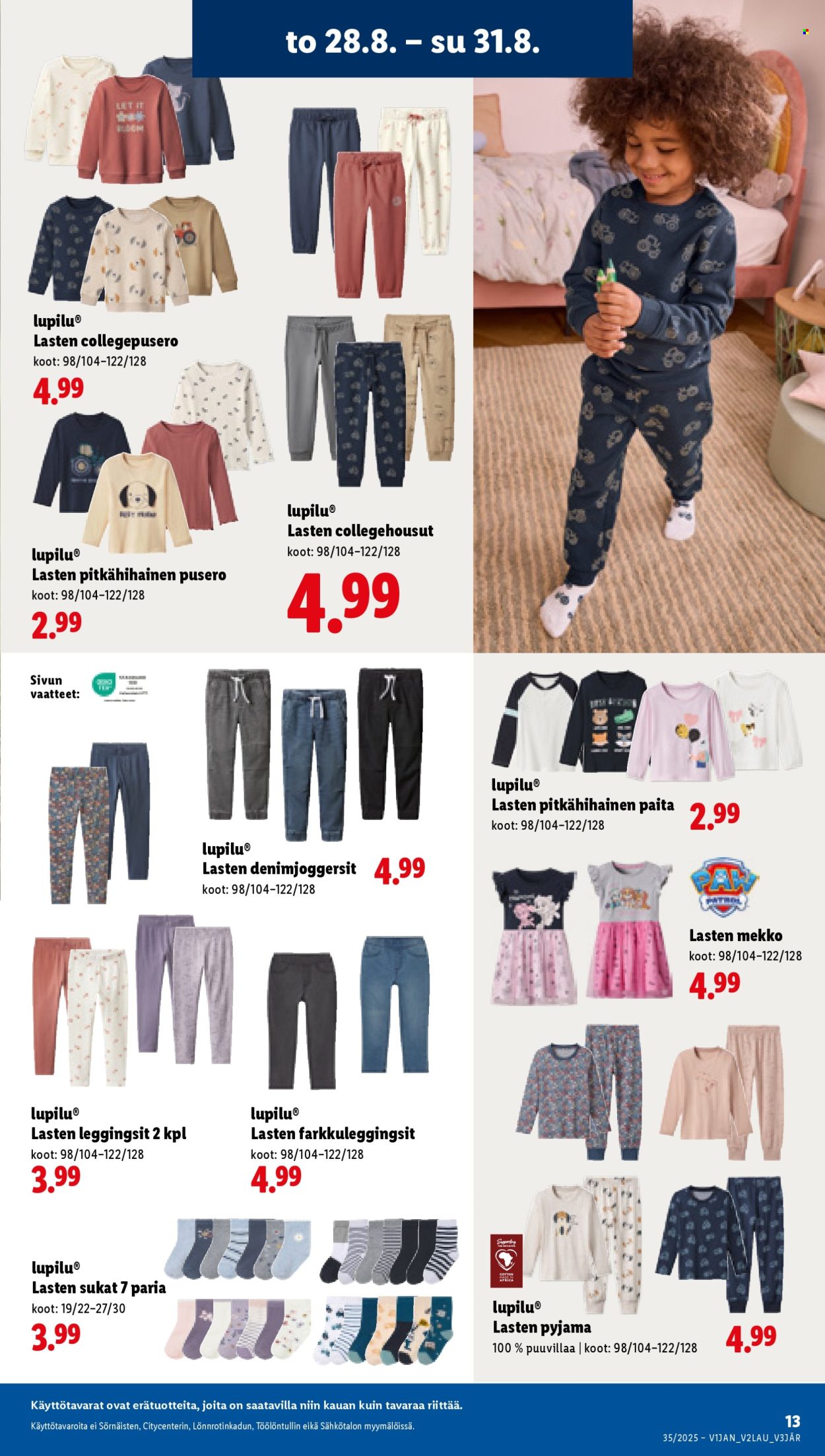 Lidl tarjoukset - 28.08.2025 - 03.09.2025. Sivu 13
