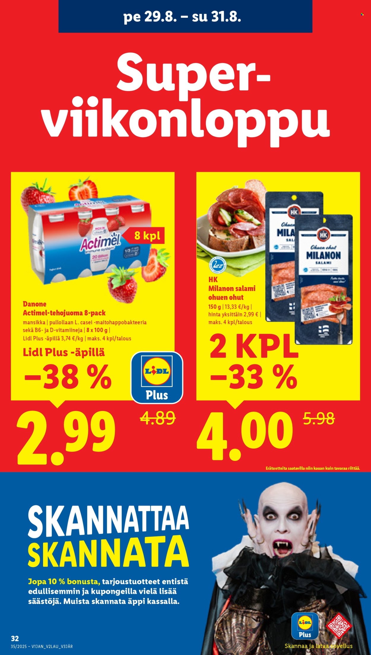 Lidl tarjoukset - 28.08.2025 - 03.09.2025. Sivu 34