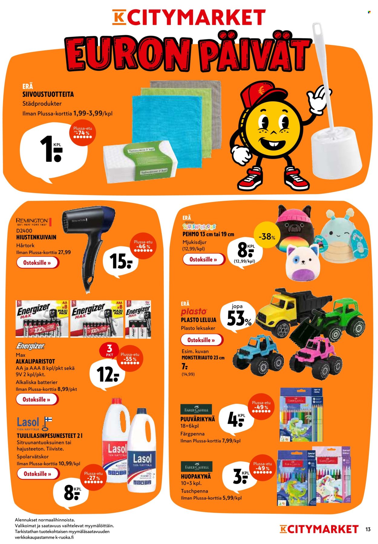 K-citymarket tarjoukset - 25.08.2025 - 31.08.2025. Sivu 13