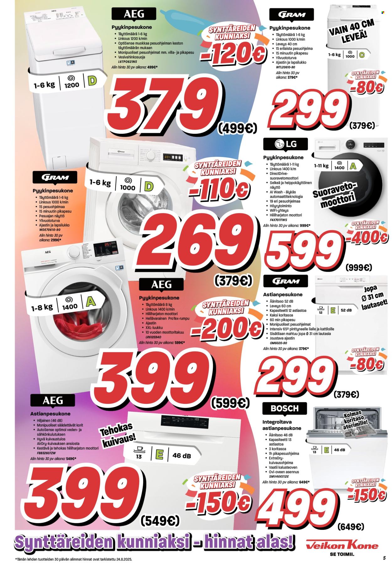 Veikon Kone tarjoukset - 25.08.2025 - 07.09.2025. Sivu 5