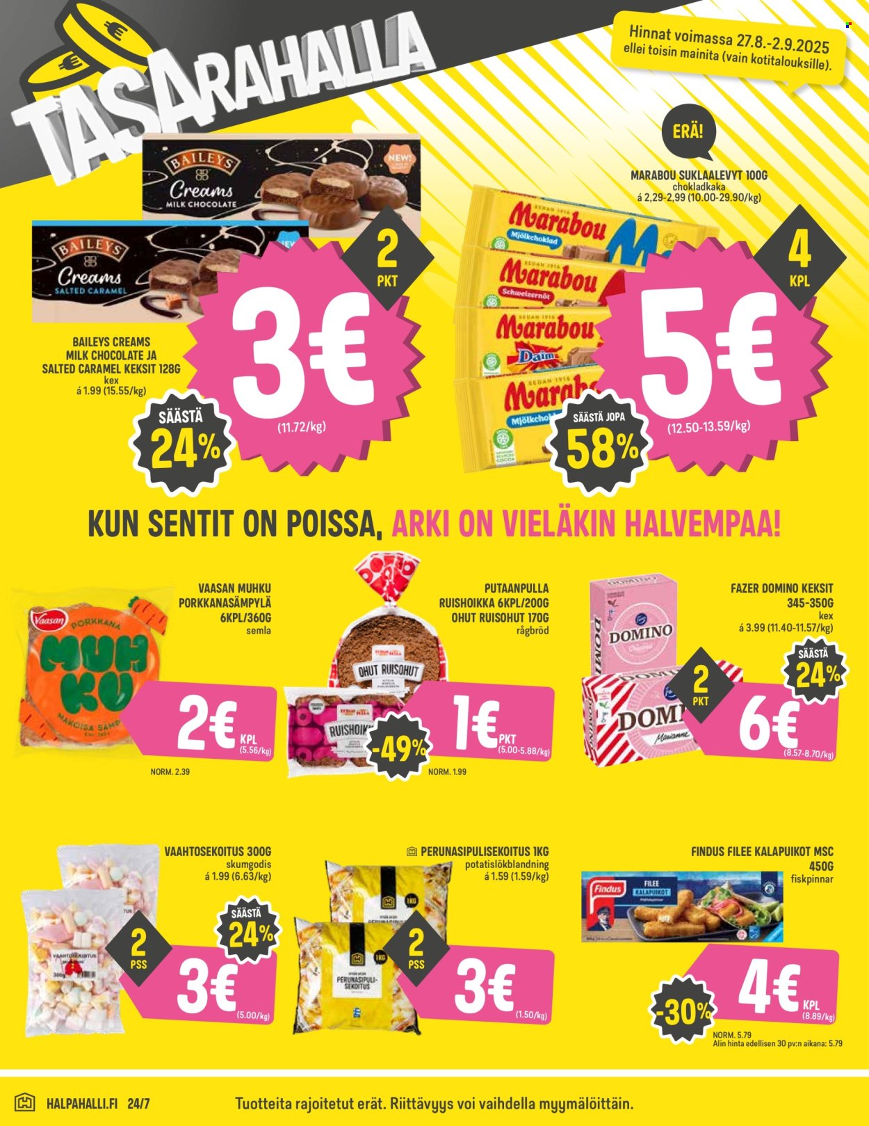 HalpaHalli tarjoukset - 27.08.2025 - 02.09.2025. Sivu 4