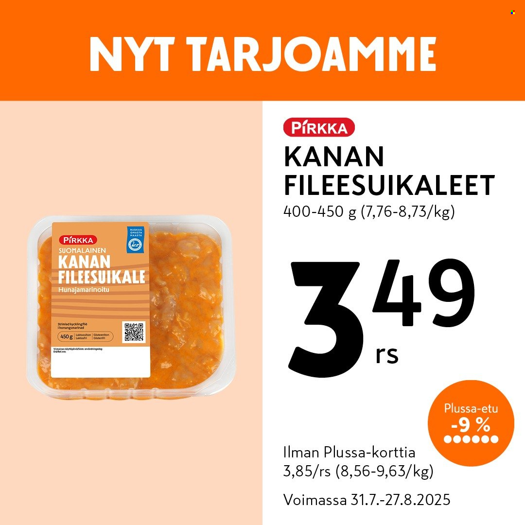 K-market tarjoukset - 31.07.2025 - 27.08.2025. Sivu 1
