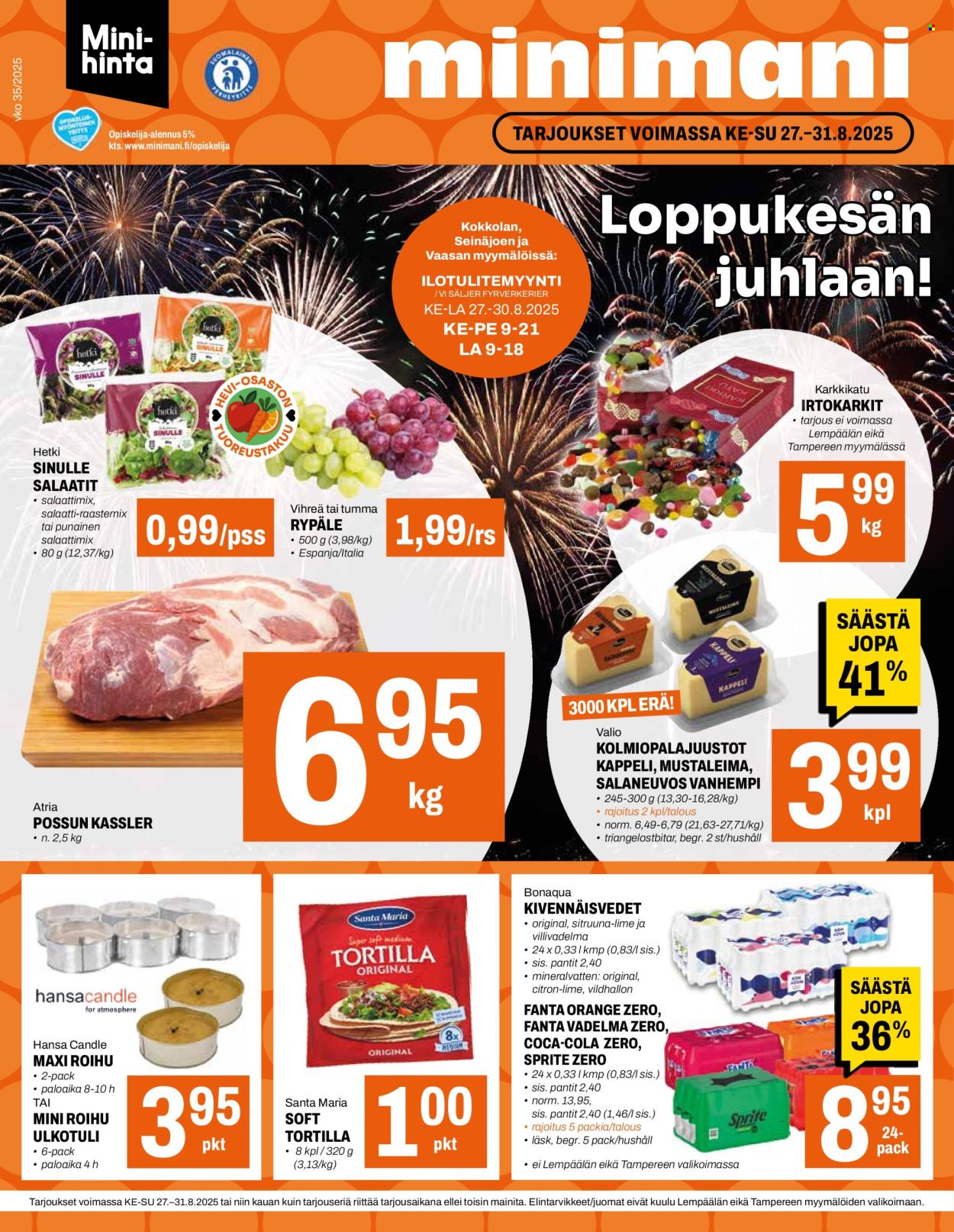 Minimani tarjoukset - 27.08.2025 - 31.08.2025. Sivu 1