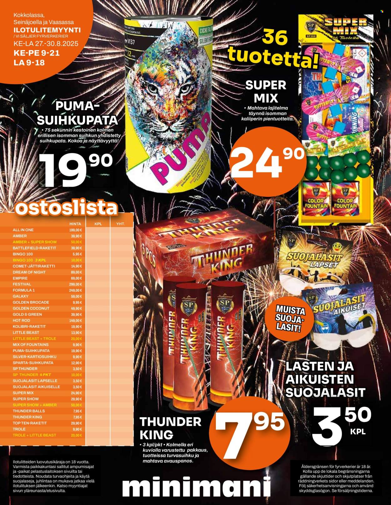 Minimani tarjoukset - 27.08.2025 - 31.08.2025. Sivu 12