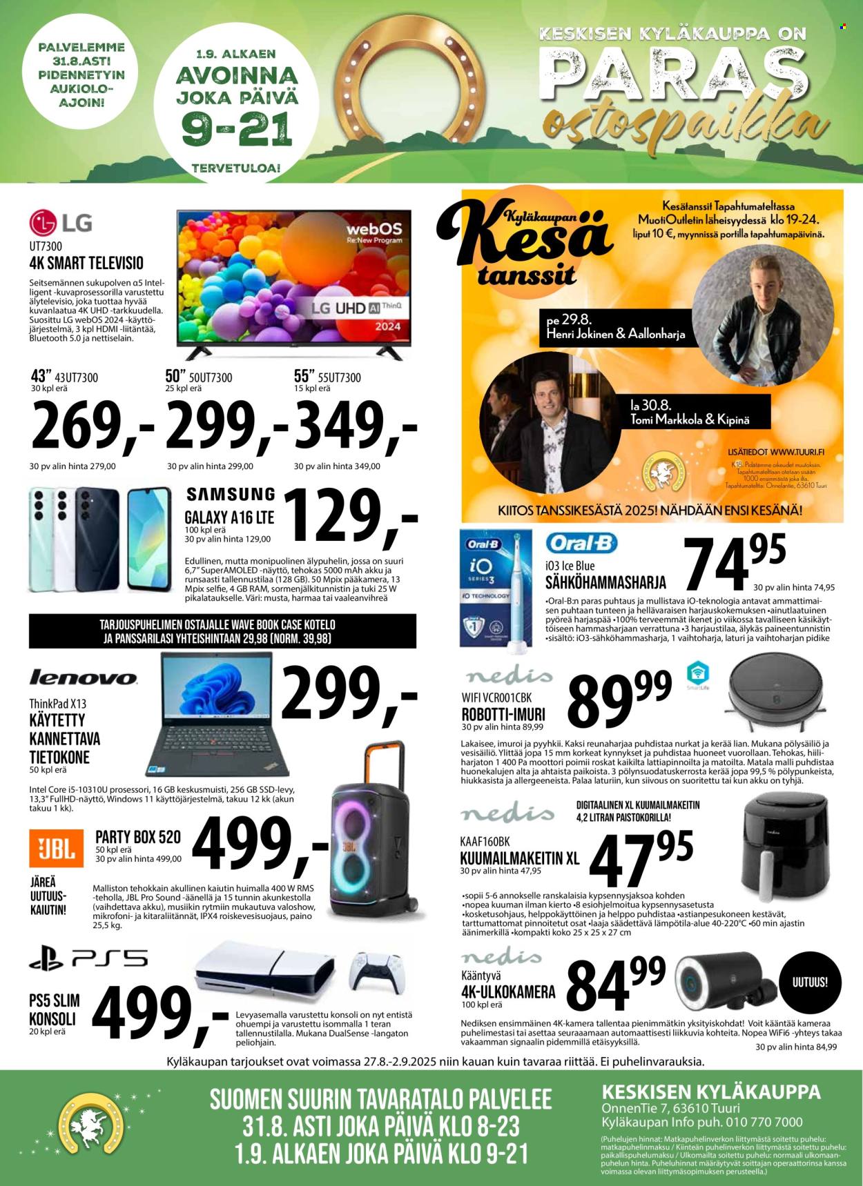 Tuuri tarjoukset - 27.08.2025 - 02.09.2025. Sivu 1