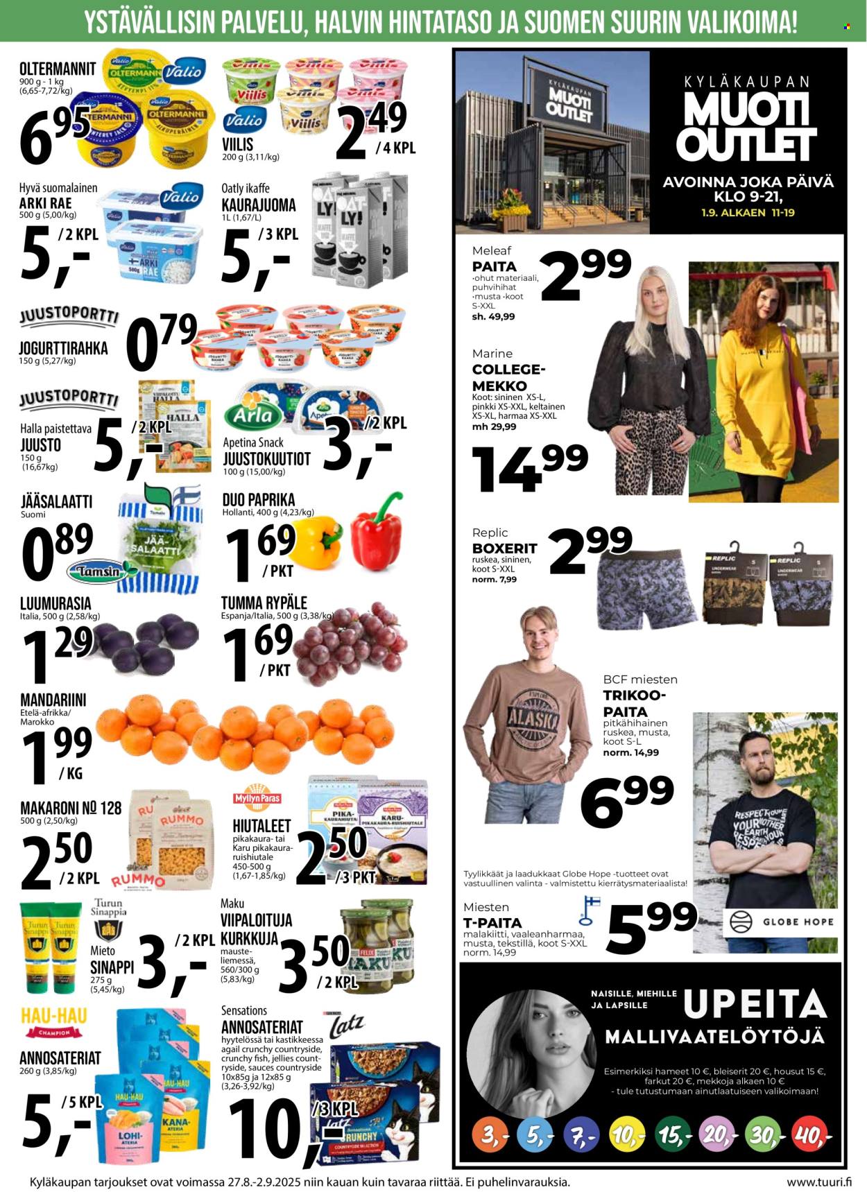 Tuuri tarjoukset - 27.08.2025 - 02.09.2025. Sivu 7
