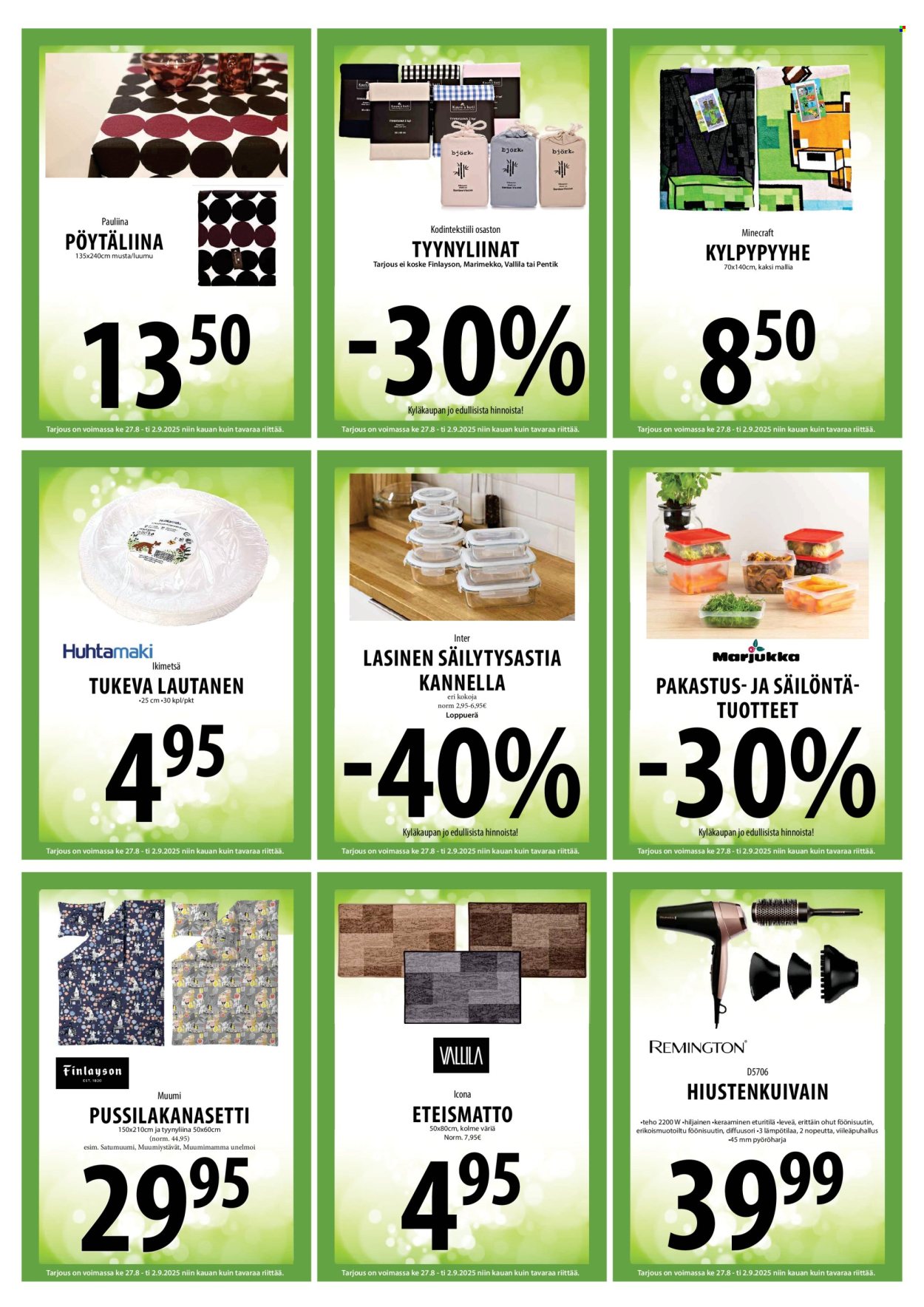 Tuuri tarjoukset - 27.08.2025 - 02.09.2025. Sivu 12
