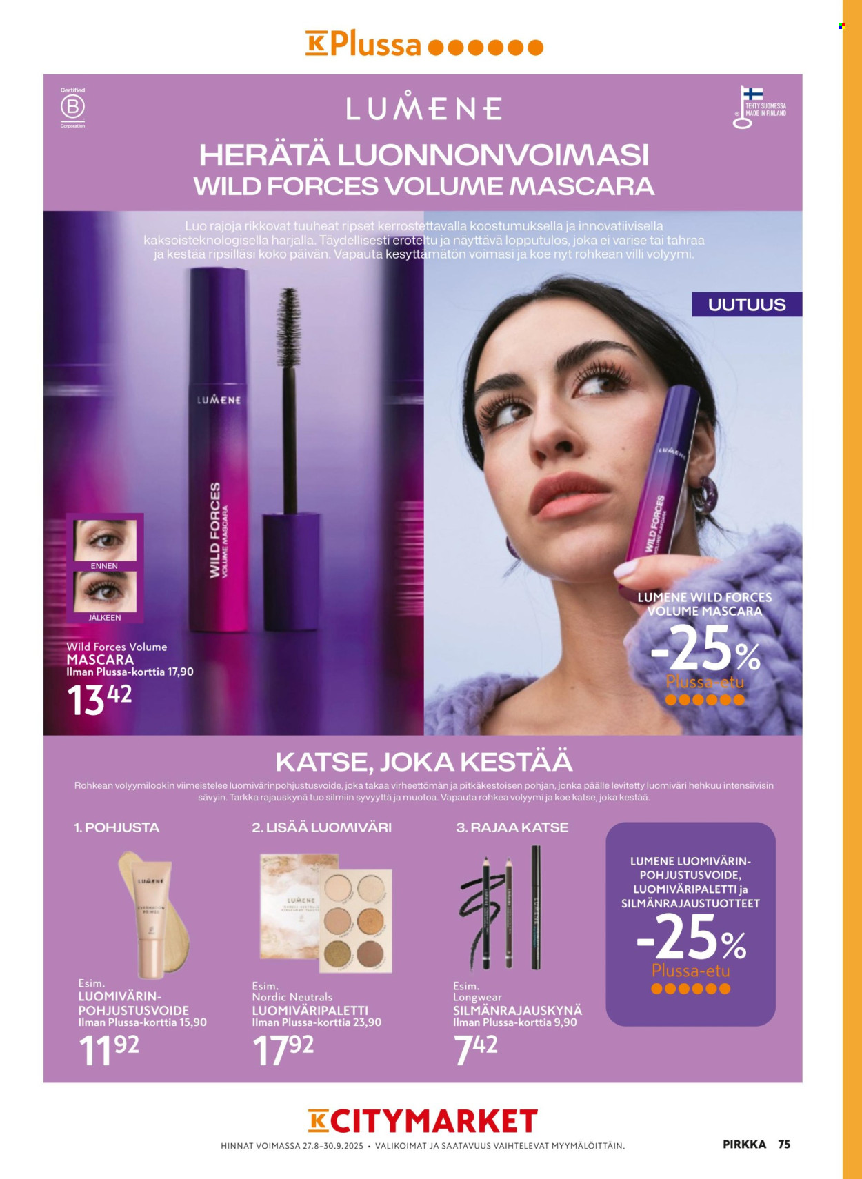 K-citymarket tarjoukset - 27.08.2025 - 30.09.2025. Sivu 75