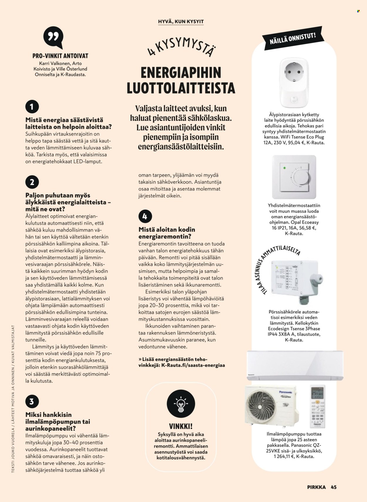 K-market tarjoukset - 27.08.2025 - 30.09.2025. Sivu 45