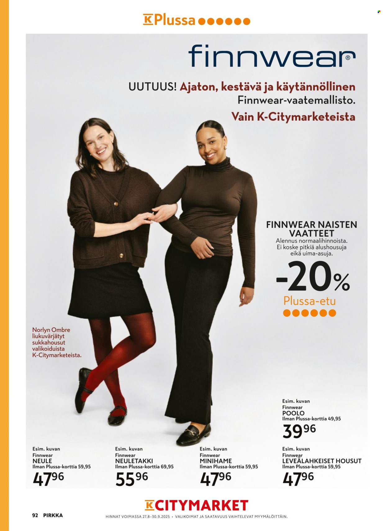 K-market tarjoukset - 27.08.2025 - 30.09.2025. Sivu 92