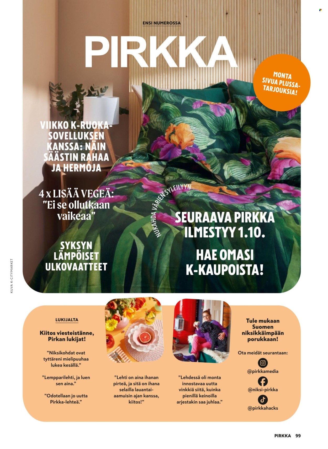 K-market tarjoukset - 27.08.2025 - 30.09.2025. Sivu 99