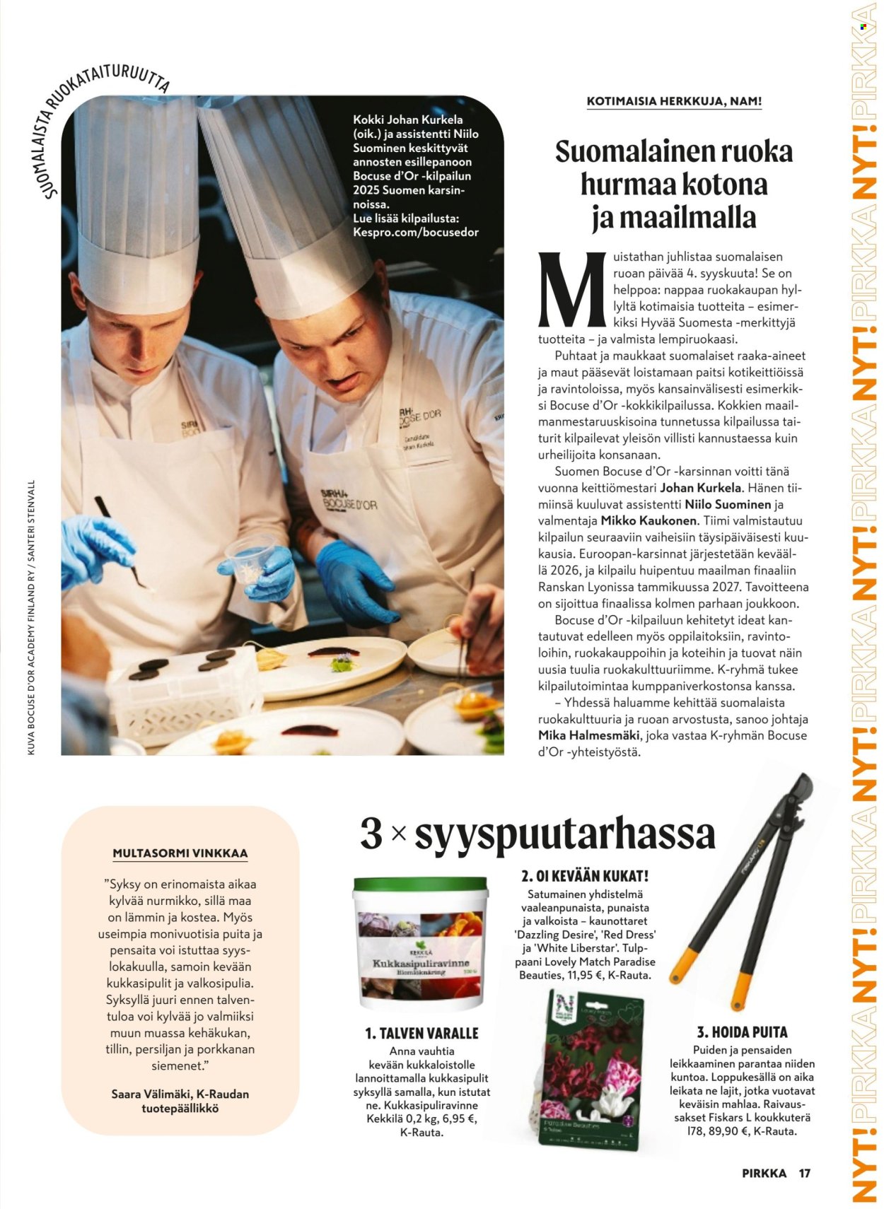 K-Supermarket tarjoukset - 27.08.2025 - 30.09.2025. Sivu 17