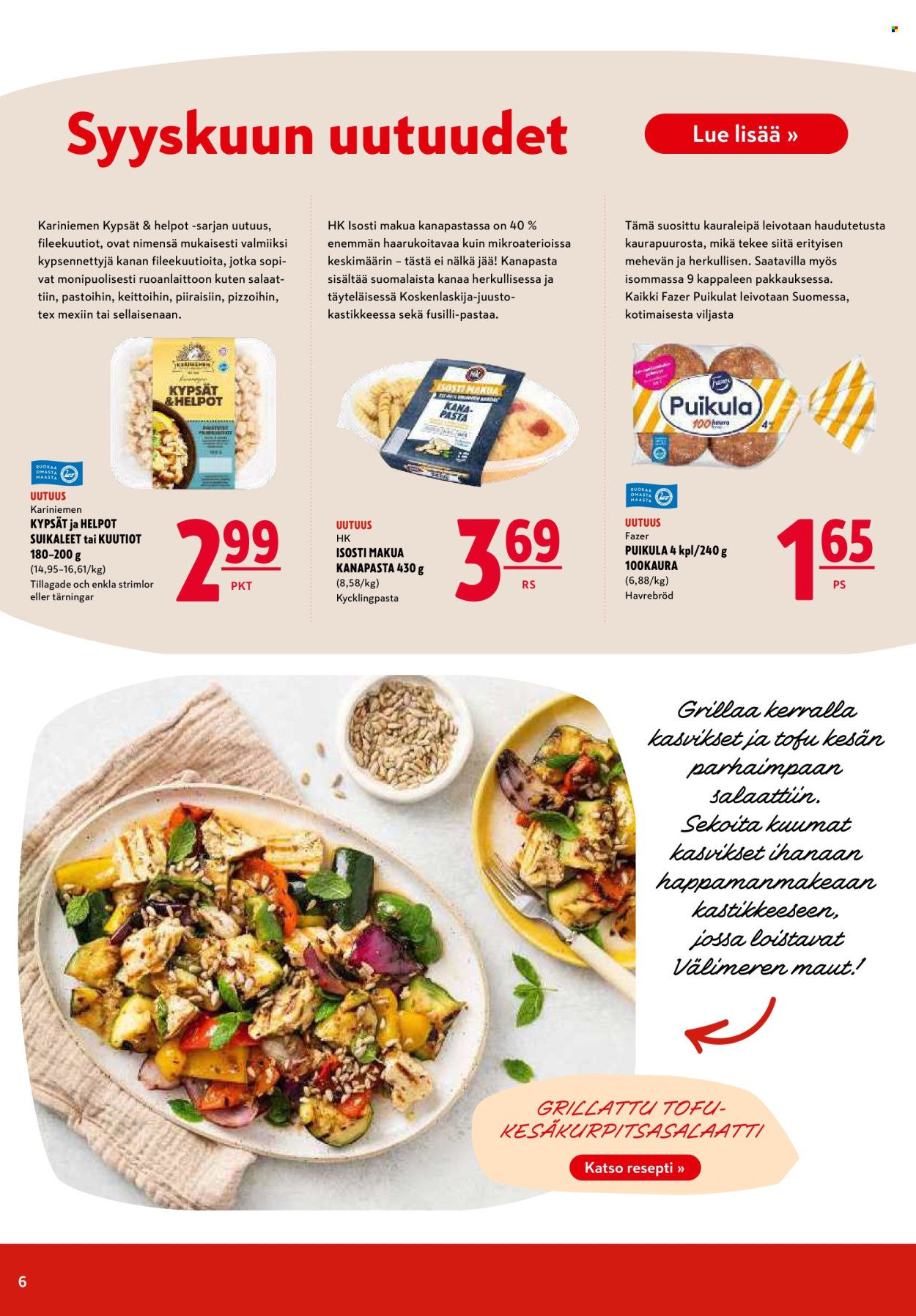 K-citymarket tarjoukset - 28.08.2025 - 10.09.2025. Sivu 6