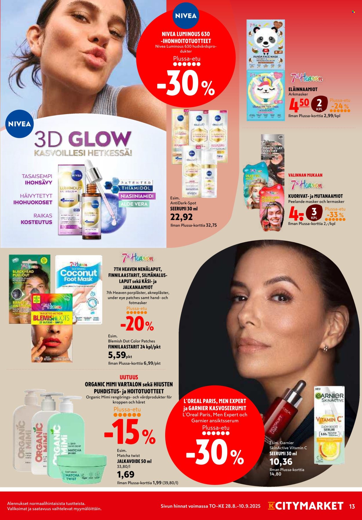 K-citymarket tarjoukset - 28.08.2025 - 10.09.2025. Sivu 13