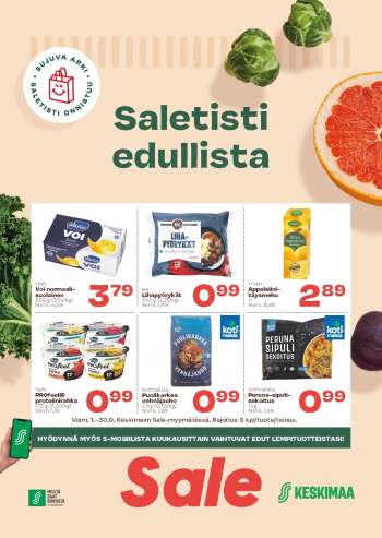 Sale tarjoukset  - 01.09.2025 - 30.09.2025.