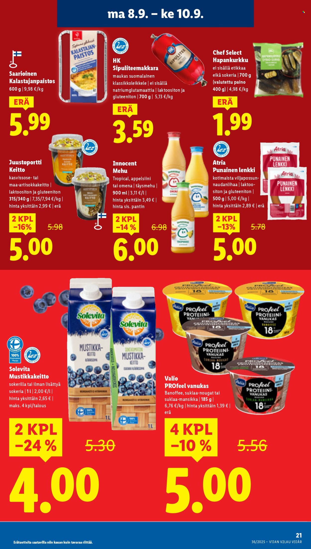 Lidl tarjoukset - 04.09.2025 - 10.09.2025. Sivu 27
