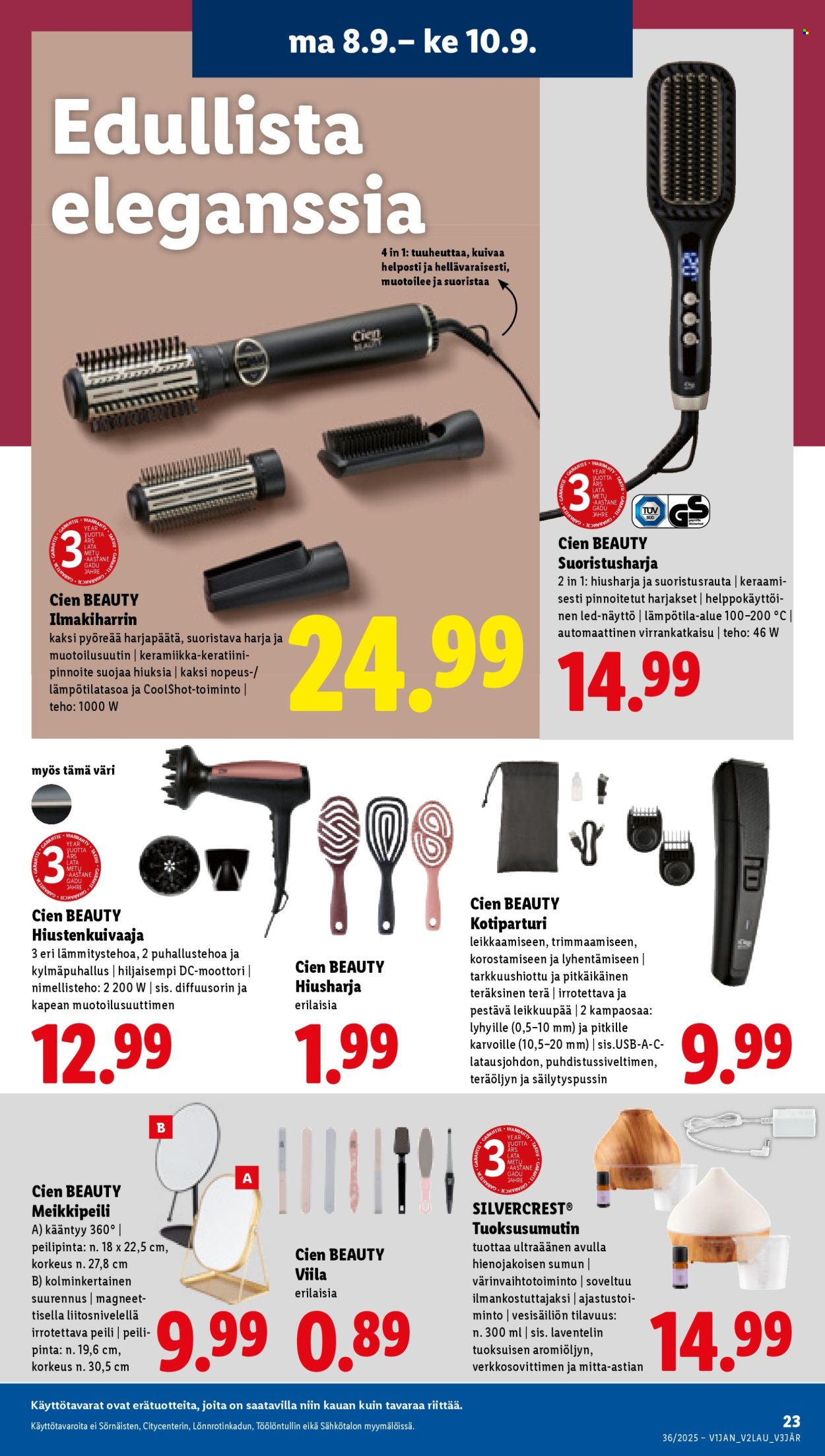 Lidl tarjoukset - 04.09.2025 - 10.09.2025. Sivu 29