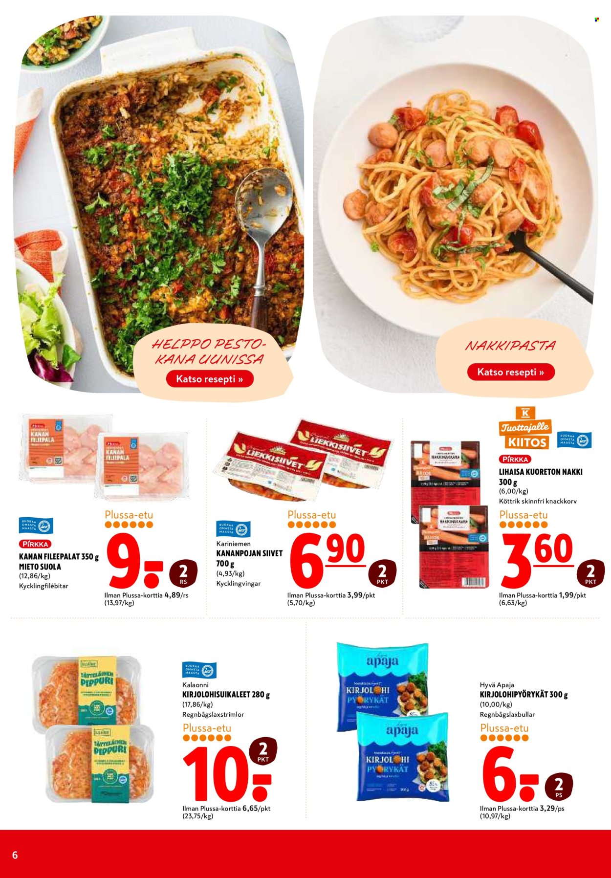 K-citymarket tarjoukset - 01.09.2025 - 10.09.2025. Sivu 6