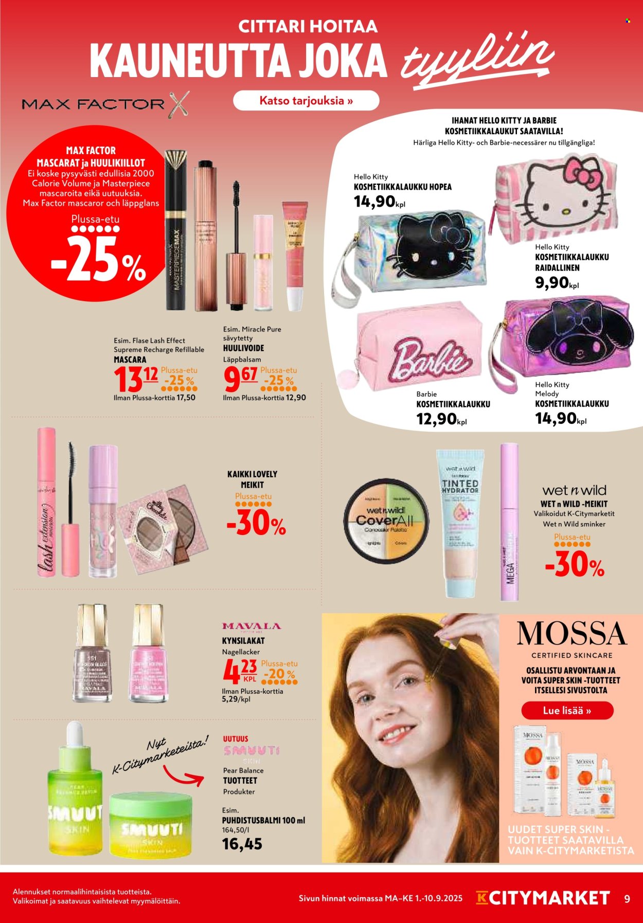 K-citymarket tarjoukset - 01.09.2025 - 10.09.2025. Sivu 9