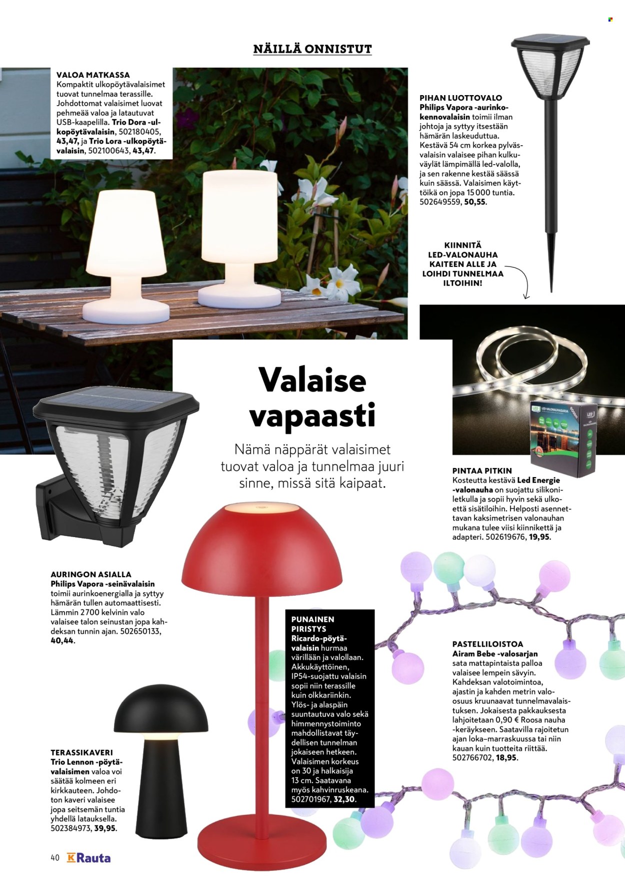 K-Rauta tarjoukset. Sivu 40