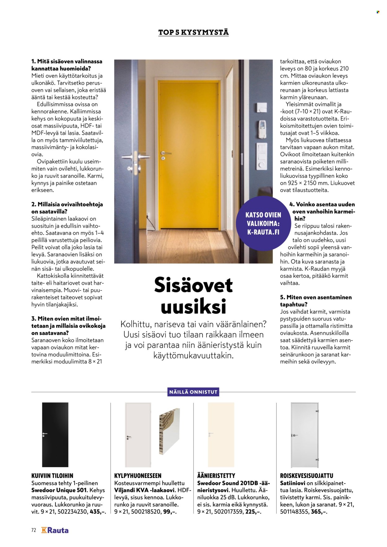 K-Rauta tarjoukset. Sivu 72
