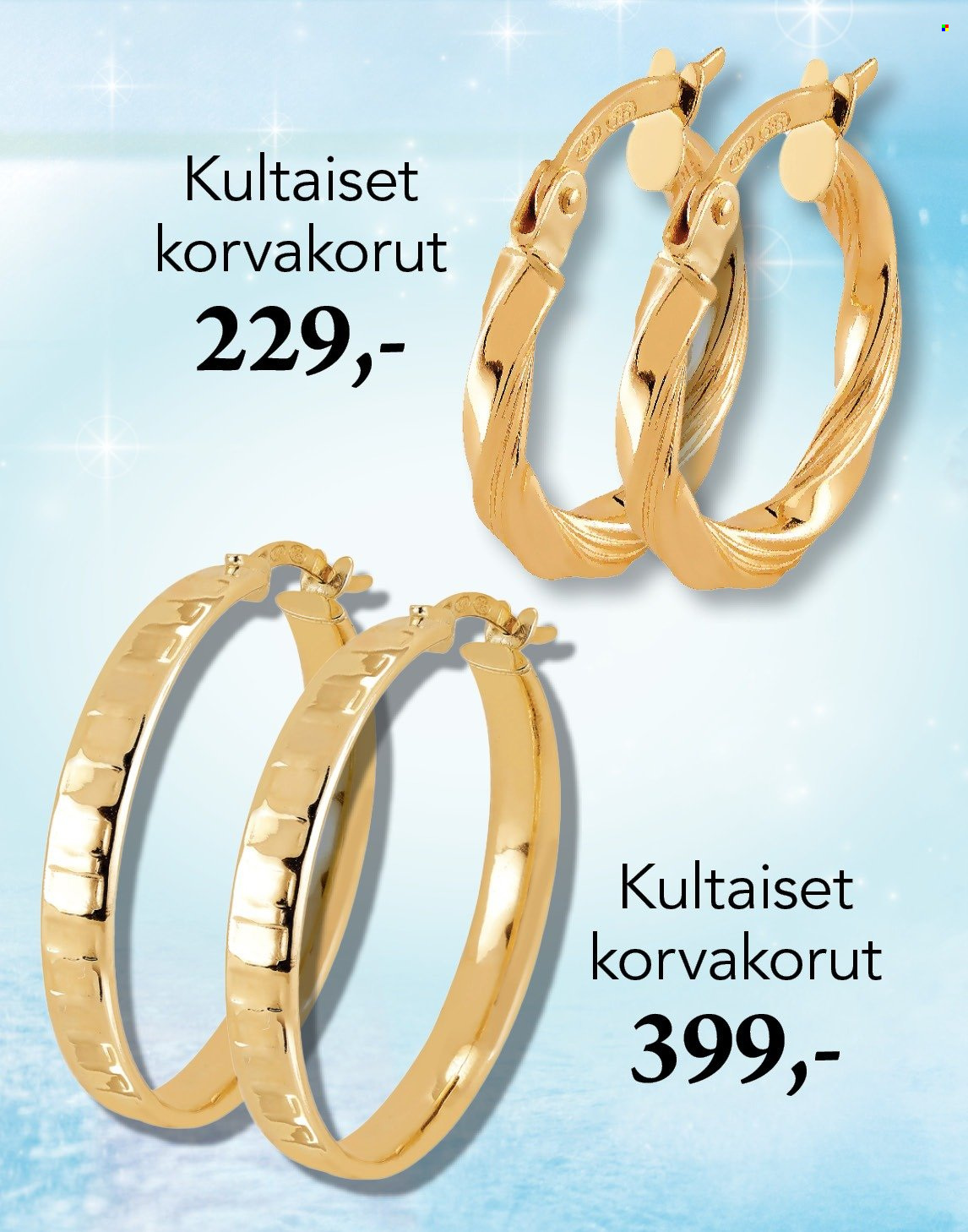 Kultajousi tarjoukset. Sivu 2