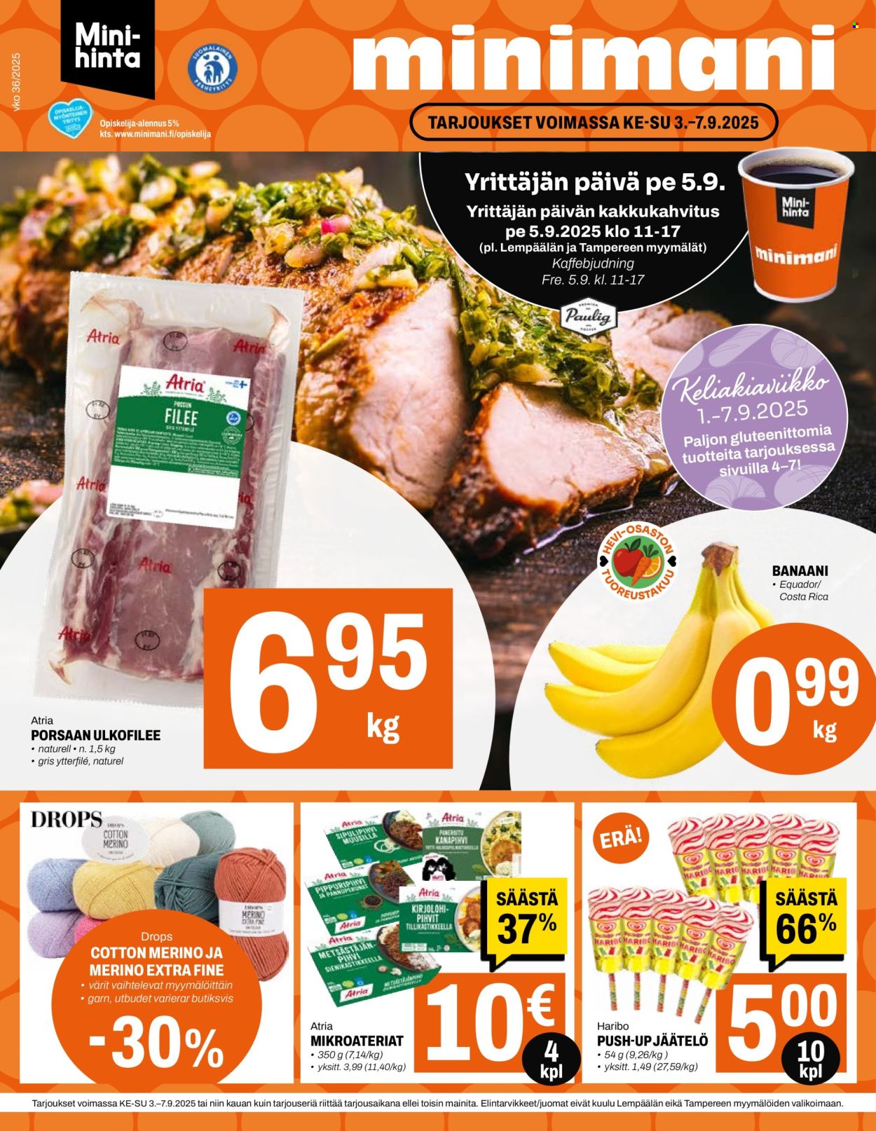 Minimani tarjoukset - 03.09.2025 - 07.09.2025. Sivu 1