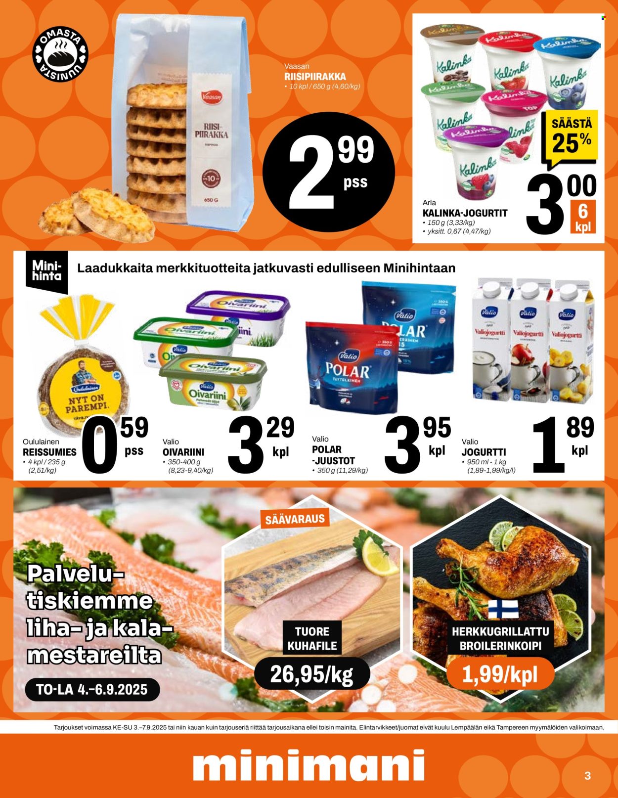Minimani tarjoukset - 03.09.2025 - 07.09.2025. Sivu 3