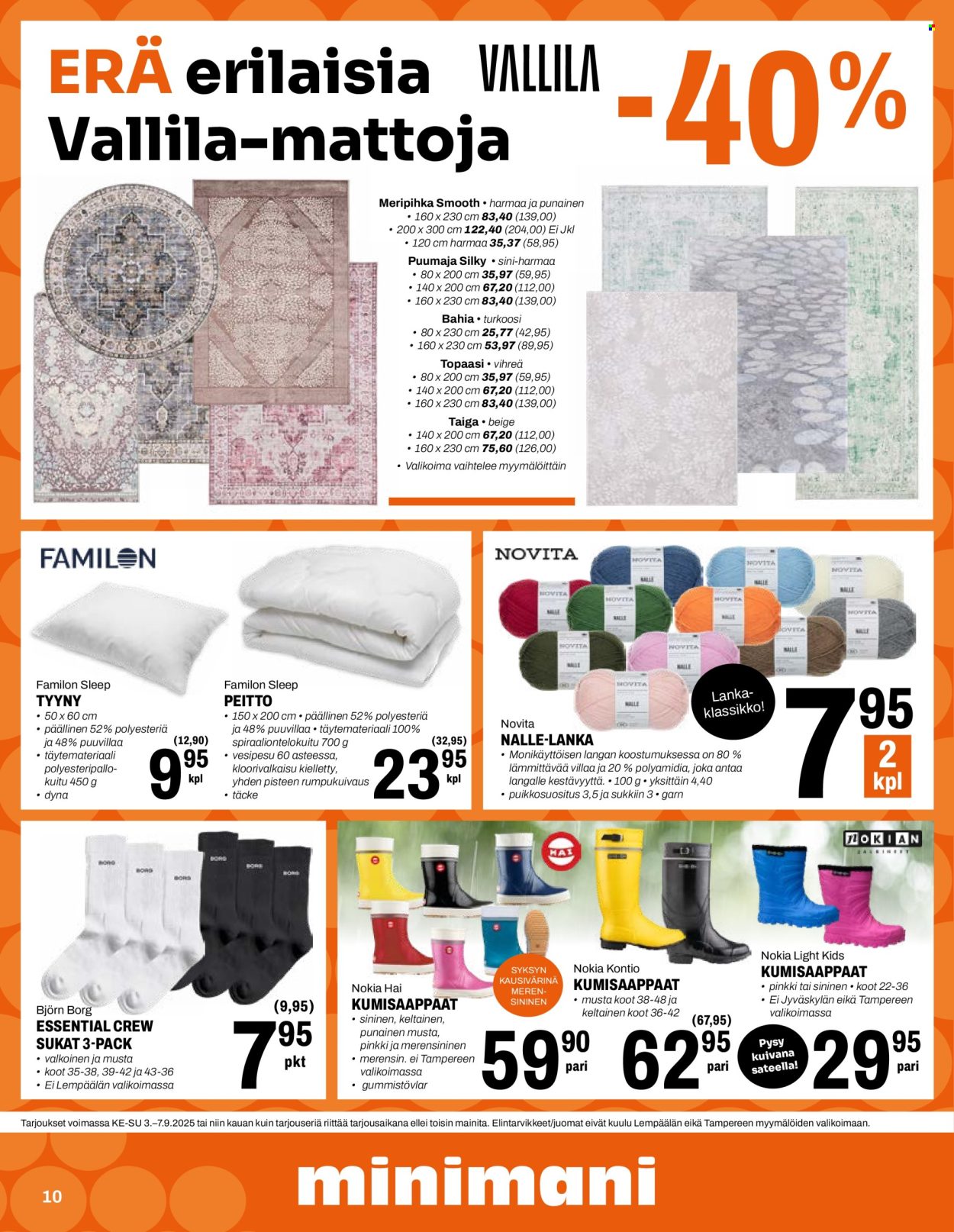 Minimani tarjoukset - 03.09.2025 - 07.09.2025. Sivu 10
