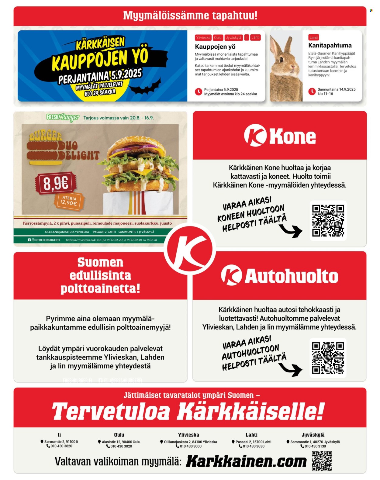 Kärkkäinen tarjoukset - 03.09.2025 - 16.09.2025. Sivu 20