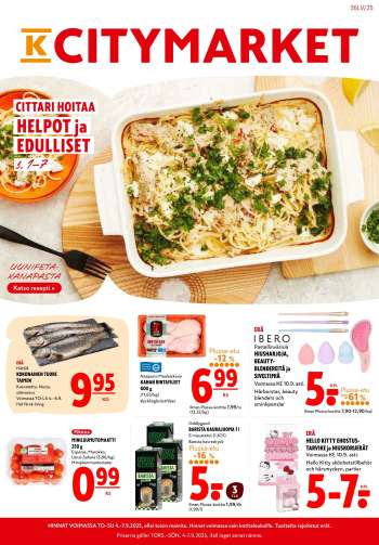 K-citymarket tarjoukset  - 04.09.2025 - 10.09.2025.