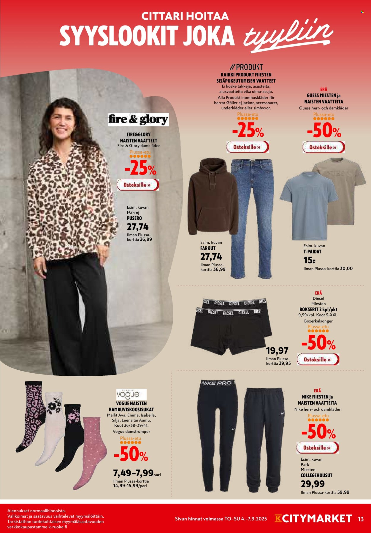 K-citymarket tarjoukset - 04.09.2025 - 10.09.2025. Sivu 13