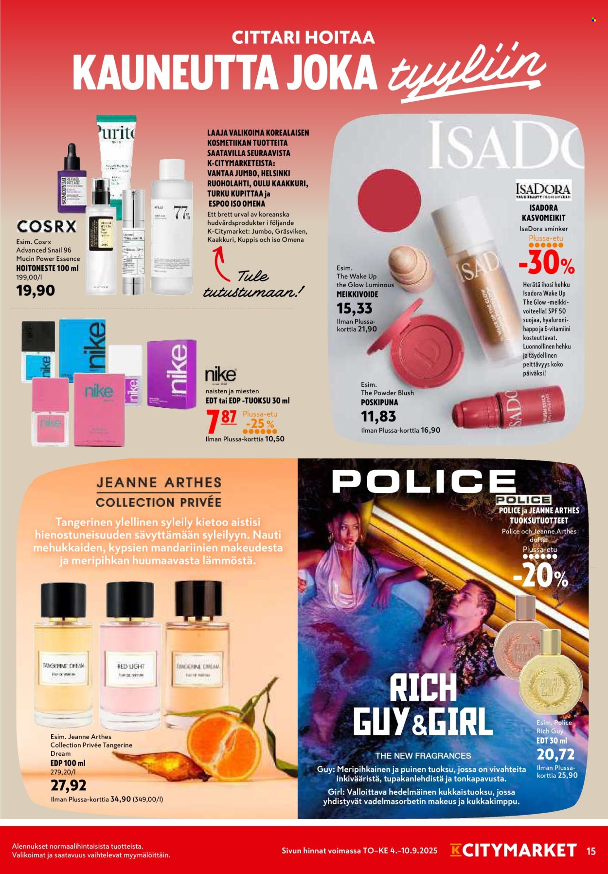 K-citymarket tarjoukset - 04.09.2025 - 10.09.2025. Sivu 15