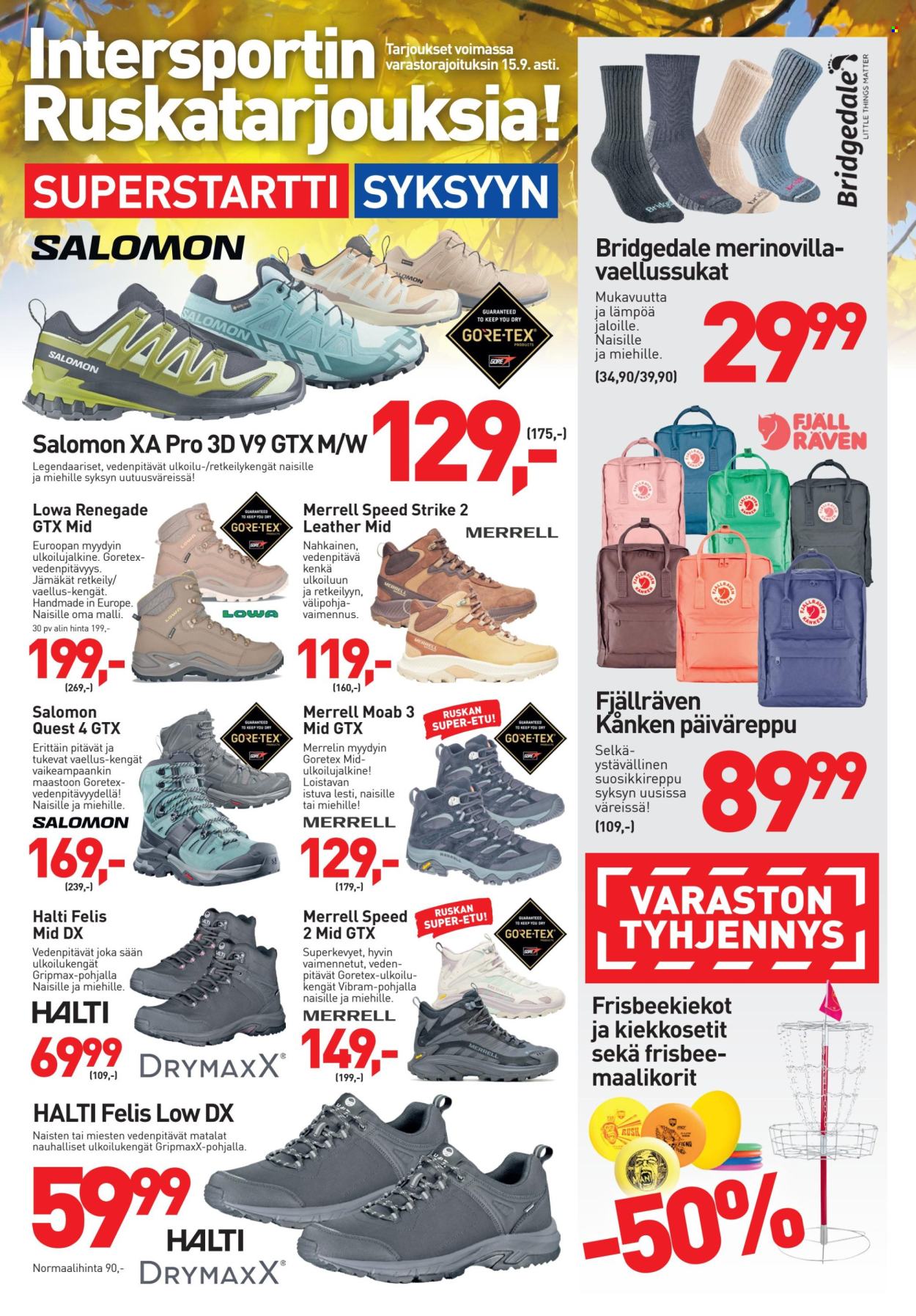 Intersport tarjoukset - 05.09.2025 - 15.09.2025. Sivu 6