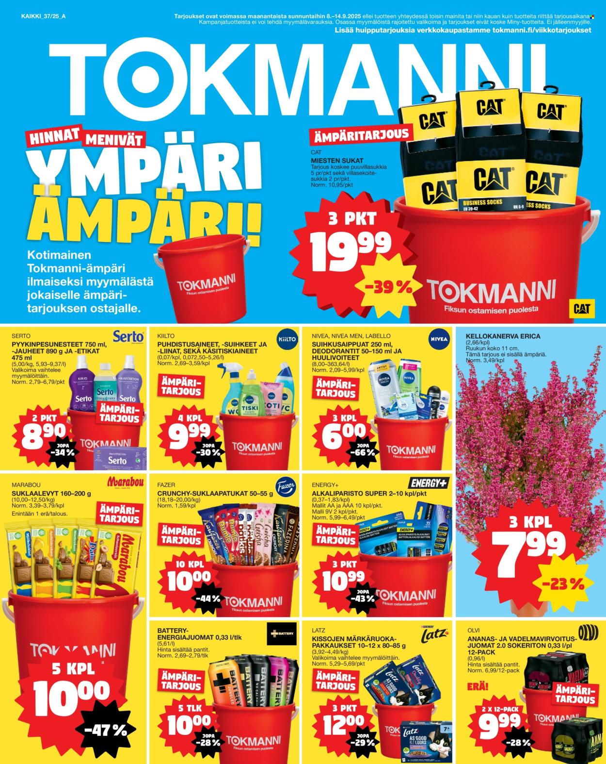 Tokmanni tarjoukset - 08.09.2025 - 14.09.2025. Sivu 1