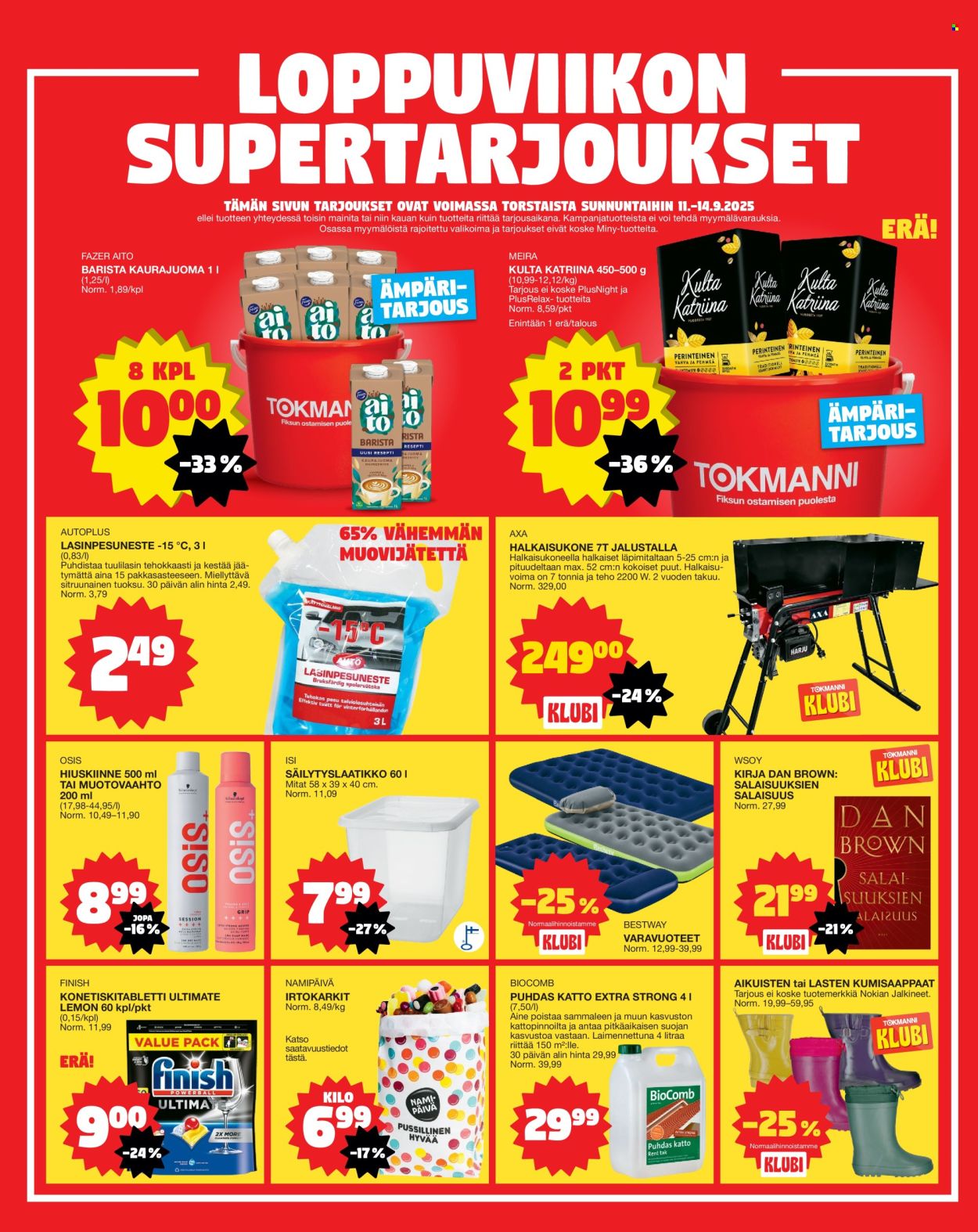 Tokmanni tarjoukset - 08.09.2025 - 14.09.2025. Sivu 16
