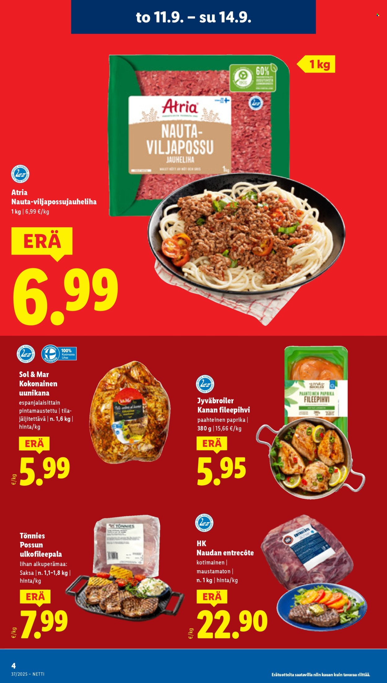 Lidl tarjoukset - 11.09.2025 - 17.09.2025. Sivu 6