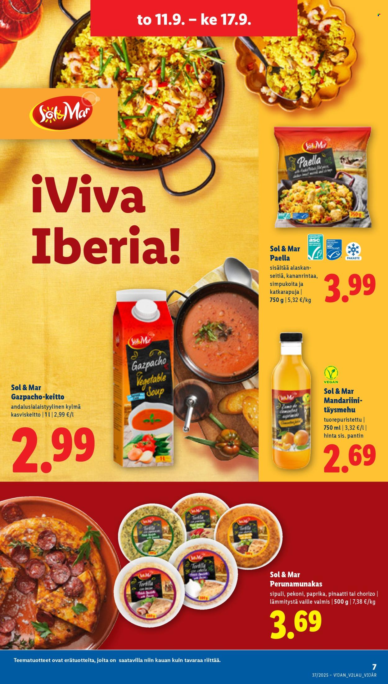 Lidl tarjoukset - 11.09.2025 - 17.09.2025. Sivu 9