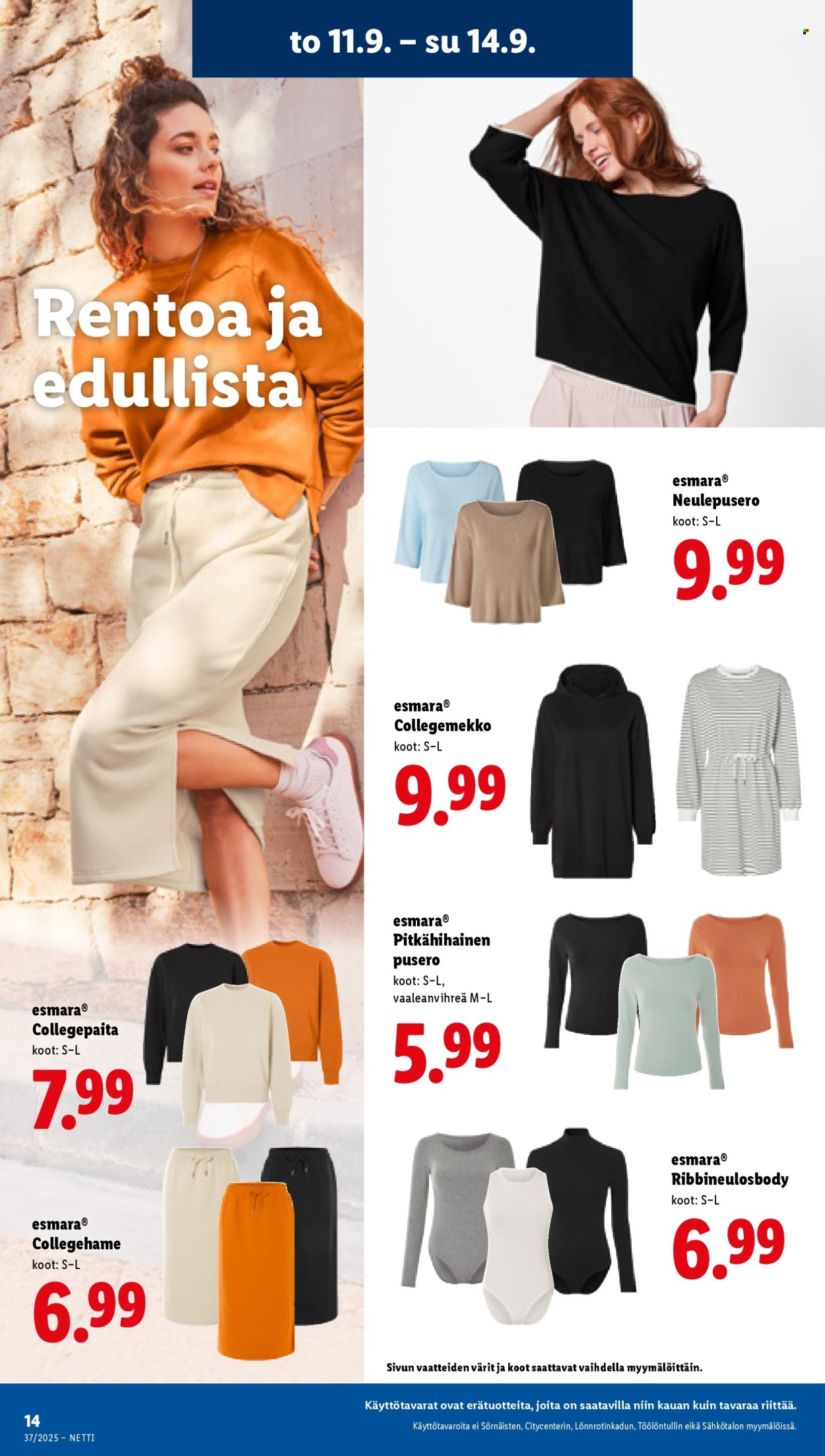 Lidl tarjoukset - 11.09.2025 - 17.09.2025. Sivu 16